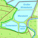 Staatsbetrieb Geobasisinformation und Vermessung Sachsen Mönau, Boxberg/O.L. (1:10,000 scale) digital map