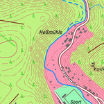 Staatsbetrieb Geobasisinformation und Vermessung Sachsen Morgenröthe-Rautenkranz, Muldenhammer 1 (1:10,000 scale) digital map