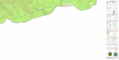 Staatsbetrieb Geobasisinformation und Vermessung Sachsen Morgenröthe-Rautenkranz, Muldenhammer 2 (1:10,000 scale) digital map