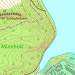 Staatsbetrieb Geobasisinformation und Vermessung Sachsen Möschwitz, Pöhl (1:10,000 scale) digital map