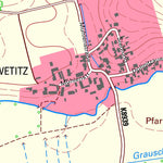 Staatsbetrieb Geobasisinformation und Vermessung Sachsen Mügeln, Mügeln, Stadt (1:10,000 scale) digital map