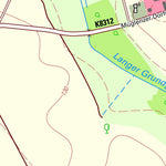 Staatsbetrieb Geobasisinformation und Vermessung Sachsen Müglenz, Lossatal (1:10,000 scale) digital map