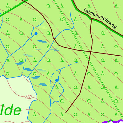Staatsbetrieb Geobasisinformation und Vermessung Sachsen Müglitz, Altenberg, Stadt (1:10,000 scale) digital map