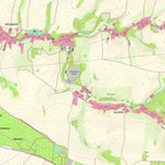 Staatsbetrieb Geobasisinformation und Vermessung Sachsen Mühlbach, Frankenberg/Sa., Stadt (1:10,000 scale) digital map