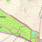 Staatsbetrieb Geobasisinformation und Vermessung Sachsen Mühlbach, Frankenberg/Sa., Stadt (1:25,000 scale) digital map
