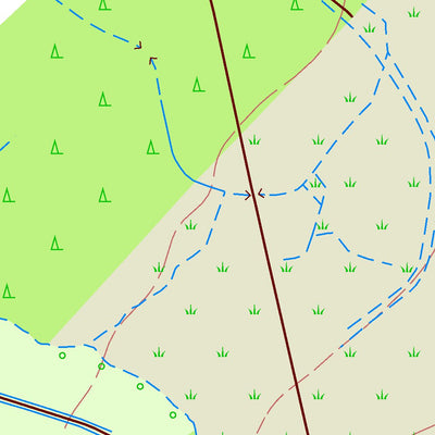 Staatsbetrieb Geobasisinformation und Vermessung Sachsen Mühlrose, Trebendorf (1:10,000 scale) digital map