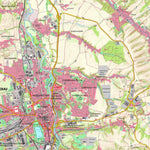 Staatsbetrieb Geobasisinformation und Vermessung Sachsen Mülsen St. Jacob, Mülsen (1:25,000 scale) digital map