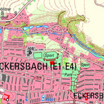 Staatsbetrieb Geobasisinformation und Vermessung Sachsen Mülsen St. Jacob, Mülsen (1:25,000 scale) digital map
