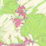 Staatsbetrieb Geobasisinformation und Vermessung Sachsen Mülsen St. Niclas, Mülsen (1:10,000 scale) digital map