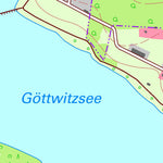 Staatsbetrieb Geobasisinformation und Vermessung Sachsen Mutzschen, Grimma, Stadt (1:10,000 scale) digital map