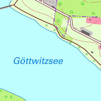 Staatsbetrieb Geobasisinformation und Vermessung Sachsen Mutzschen, Grimma, Stadt (1:10,000 scale) digital map