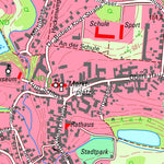 Staatsbetrieb Geobasisinformation und Vermessung Sachsen Mutzschen, Grimma, Stadt (1:10,000 scale) digital map