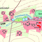 Staatsbetrieb Geobasisinformation und Vermessung Sachsen Narsdorf, Geithain, Stadt (1:10,000 scale) digital map