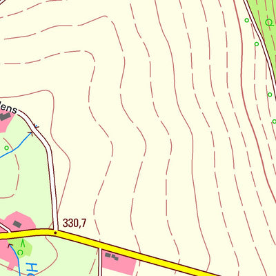 Staatsbetrieb Geobasisinformation und Vermessung Sachsen Naundorf, Doberschau-Gaußig (1:10,000 scale) digital map