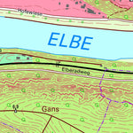 Staatsbetrieb Geobasisinformation und Vermessung Sachsen Naundorf, Struppen (1:10,000 scale) digital map