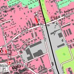 Staatsbetrieb Geobasisinformation und Vermessung Sachsen Naunhof, Naunhof, Stadt (1:10,000 scale) digital map