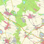 Staatsbetrieb Geobasisinformation und Vermessung Sachsen Naunhof, Naunhof, Stadt (1:25,000 scale) digital map