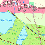 Staatsbetrieb Geobasisinformation und Vermessung Sachsen Naußlitz, Ralbitz-Rosenthal (1:10,000 scale) digital map