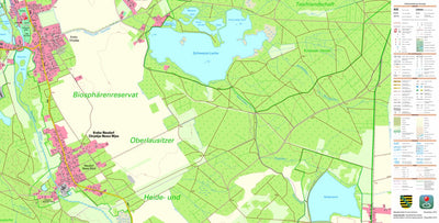 Staatsbetrieb Geobasisinformation und Vermessung Sachsen Neudorf, Kreba-Neudorf (1:10,000 scale) digital map