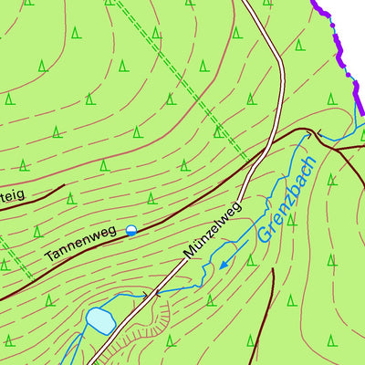 Staatsbetrieb Geobasisinformation und Vermessung Sachsen Neuhausen/Erzgeb., Neuhausen/Erzgeb. 2 (1:10,000 scale) digital map