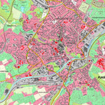 Staatsbetrieb Geobasisinformation und Vermessung Sachsen Neundorfer Vorstadt, Plauen, Stadt (1:10,000 scale) digital map