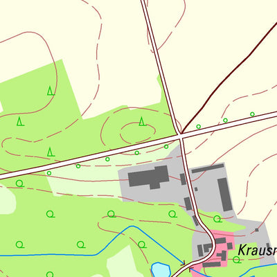 Staatsbetrieb Geobasisinformation und Vermessung Sachsen Neußen, Belgern-Schildau, Stadt (1:10,000 scale) digital map
