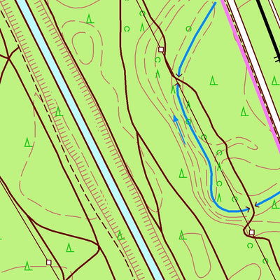 Staatsbetrieb Geobasisinformation und Vermessung Sachsen Neustadt/Spree, Spreetal 1 (1:10,000 scale) digital map