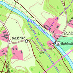 Staatsbetrieb Geobasisinformation und Vermessung Sachsen Neustadt/Spree, Spreetal 2 (1:10,000 scale) digital map