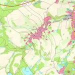 Staatsbetrieb Geobasisinformation und Vermessung Sachsen Niedercrinitz, Hirschfeld (1:10,000 scale) digital map
