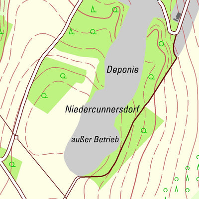 Staatsbetrieb Geobasisinformation und Vermessung Sachsen Niedercunnersdorf, Kottmar (1:10,000 scale) digital map