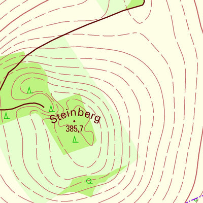 Staatsbetrieb Geobasisinformation und Vermessung Sachsen Niederoderwitz, Oderwitz (1:10,000 scale) digital map