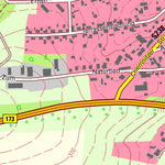 Staatsbetrieb Geobasisinformation und Vermessung Sachsen Niederwiesa, Niederwiesa (1:10,000 scale) digital map