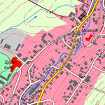 Staatsbetrieb Geobasisinformation und Vermessung Sachsen Niederzwönitz, Zwönitz, Stadt 1 (1:10,000 scale) digital map