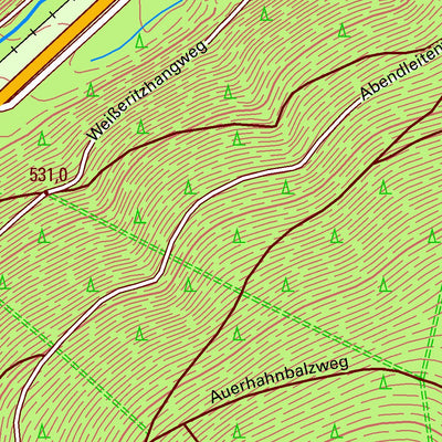 Staatsbetrieb Geobasisinformation und Vermessung Sachsen Oberbärenburg, Altenberg, Stadt (1:10,000 scale) digital map