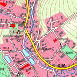 Staatsbetrieb Geobasisinformation und Vermessung Sachsen Oberlichtenau, Pulsnitz, Stadt (1:10,000 scale) digital map