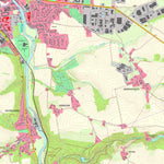 Staatsbetrieb Geobasisinformation und Vermessung Sachsen Oberranschütz, Döbeln, Stadt (1:10,000 scale) digital map