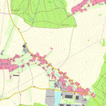 Staatsbetrieb Geobasisinformation und Vermessung Sachsen Oberrossau, Rossau (1:10,000 scale) digital map