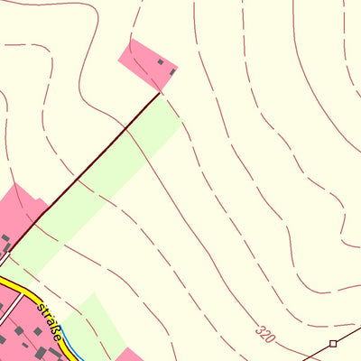 Staatsbetrieb Geobasisinformation und Vermessung Sachsen Oberrossau, Rossau (1:10,000 scale) digital map