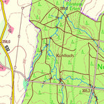 Staatsbetrieb Geobasisinformation und Vermessung Sachsen Oberrossau, Rossau (1:25,000 scale) digital map