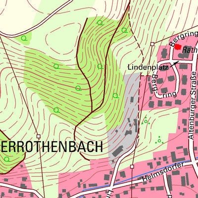 Staatsbetrieb Geobasisinformation und Vermessung Sachsen Oberrothenbach, Zwickau, Stadt (1:10,000 scale) digital map