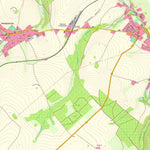 Staatsbetrieb Geobasisinformation und Vermessung Sachsen Oberschöna, Oberschöna (1:10,000 scale) digital map