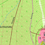 Staatsbetrieb Geobasisinformation und Vermessung Sachsen Oberwiesenthal, Kurort, Oberwiesenthal, Kurort, Stadt 1 (1:10,000 scale) digital map