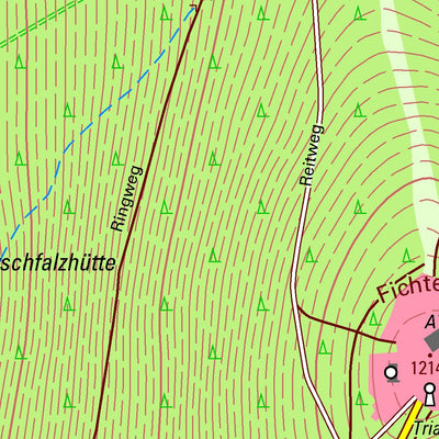 Staatsbetrieb Geobasisinformation und Vermessung Sachsen Oberwiesenthal, Kurort, Oberwiesenthal, Kurort, Stadt 1 (1:10,000 scale) digital map
