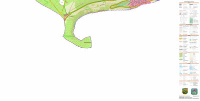 Staatsbetrieb Geobasisinformation und Vermessung Sachsen Oberwiesenthal, Kurort, Oberwiesenthal, Kurort, Stadt 3 (1:10,000 scale) digital map