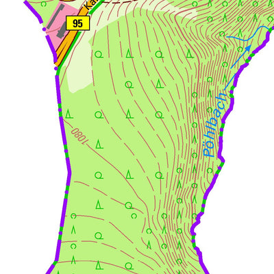 Staatsbetrieb Geobasisinformation und Vermessung Sachsen Oberwiesenthal, Kurort, Oberwiesenthal, Kurort, Stadt 3 (1:10,000 scale) digital map