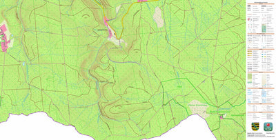 Staatsbetrieb Geobasisinformation und Vermessung Sachsen Oberwildenthal, Eibenstock, Stadt (1:10,000 scale) digital map