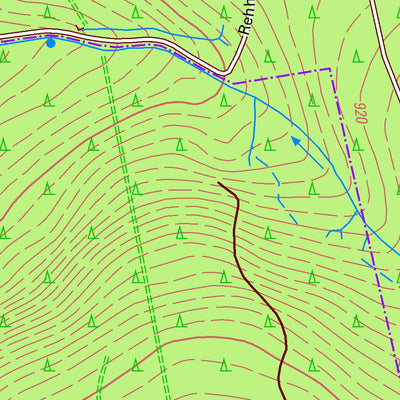 Staatsbetrieb Geobasisinformation und Vermessung Sachsen Oberwildenthal, Eibenstock, Stadt (1:10,000 scale) digital map