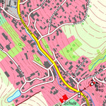 Staatsbetrieb Geobasisinformation und Vermessung Sachsen Oelsa, Rabenau, Stadt (1:10,000 scale) digital map