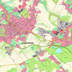 Staatsbetrieb Geobasisinformation und Vermessung Sachsen Oelsnitz/Erzgeb., Stadt, Oelsnitz/Erzgeb., Stadt 1 (1:10,000 scale) digital map