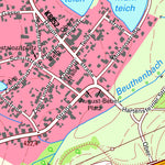 Staatsbetrieb Geobasisinformation und Vermessung Sachsen Oelsnitz/Erzgeb., Stadt, Oelsnitz/Erzgeb., Stadt 2 (1:10,000 scale) digital map